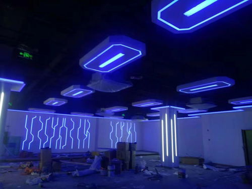 重庆网咖专用线条灯批发